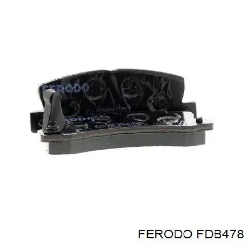 Колодки дисковые  Ferodo FDB478 цена, от 16.83 USD