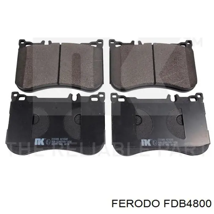 Тормозные колодки Ferodo FDB4800