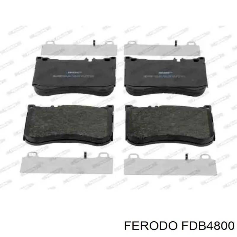 Передние тормозные колодки FDB4800 Ferodo