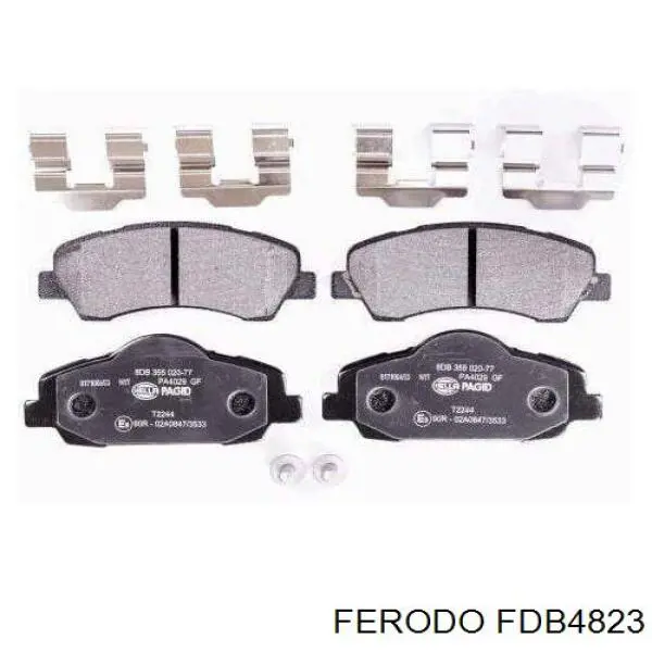 Колодки Ferodo FDB4823 цена, от 38.25 USD