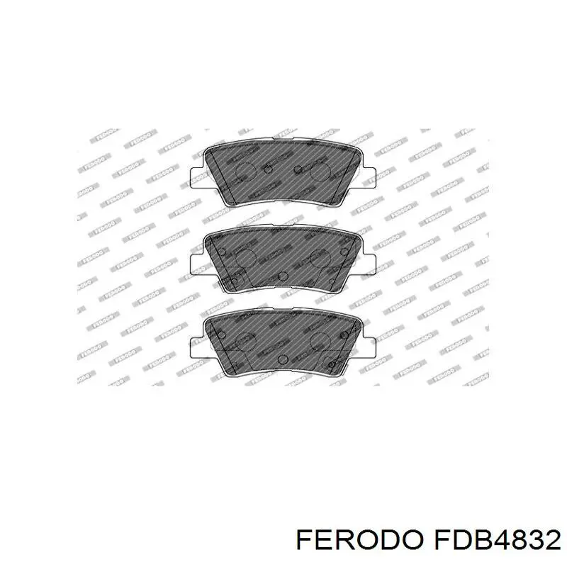 Купить FDB4832 Ferodo Колодки тормозные