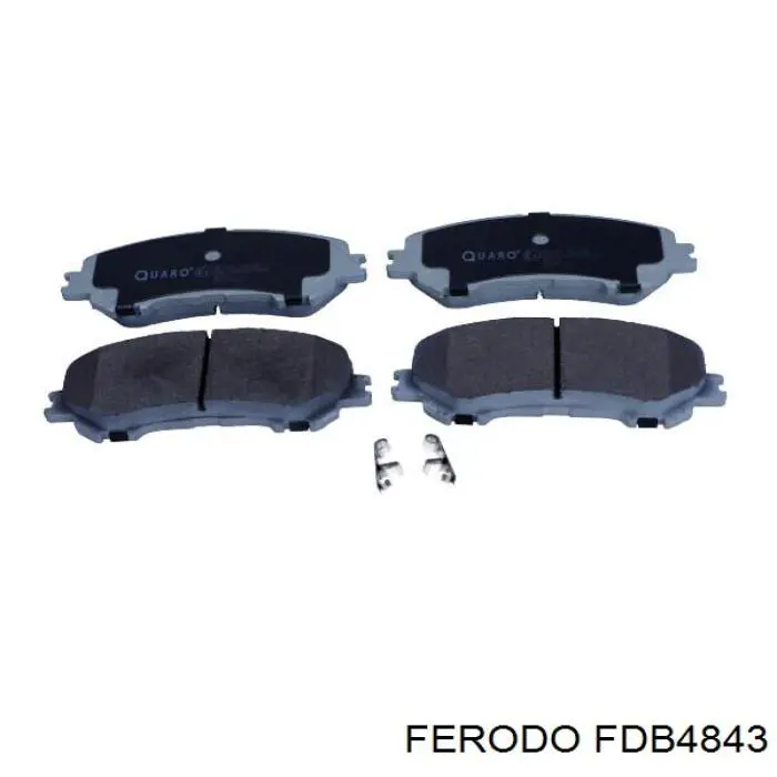 Колодки Ferodo FDB4843 цена, от 31.39 USD