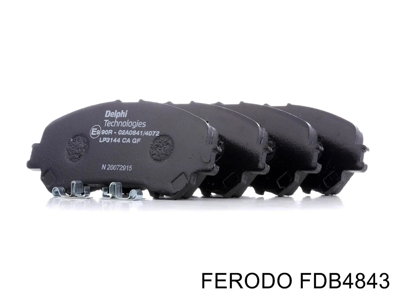 FDB4843 Ferodo Колодки передние