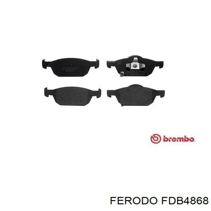 Колодки Ferodo FDB4868 цена, от 40.94 USD