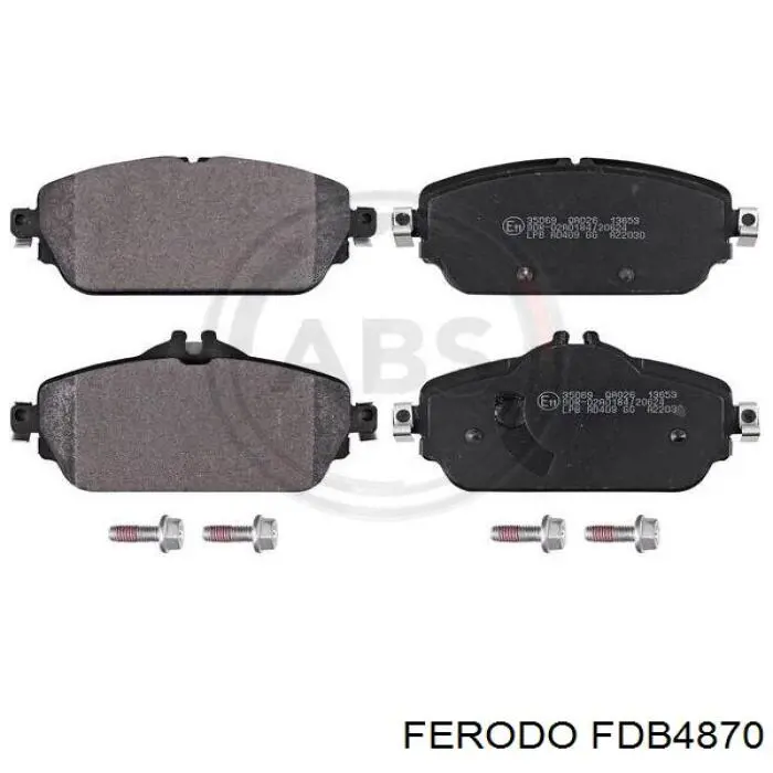 Колодки Ferodo FDB4870 цена, от 42.15 USD