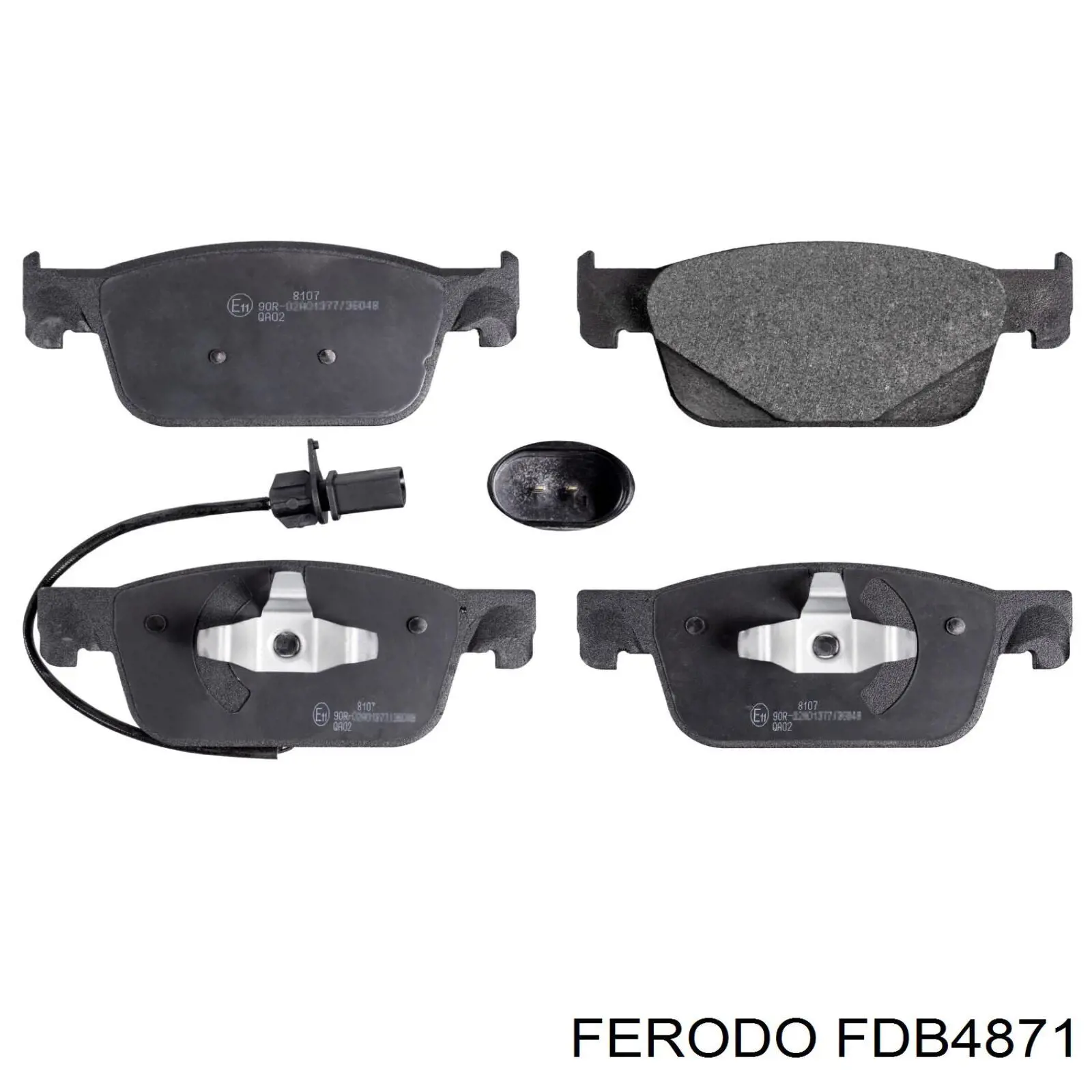 Купить FDB4871 Ferodo Колодки тормозные
