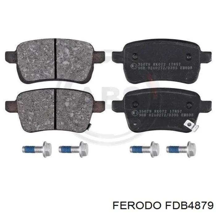 Передние тормозные колодки FDB4879 Ferodo