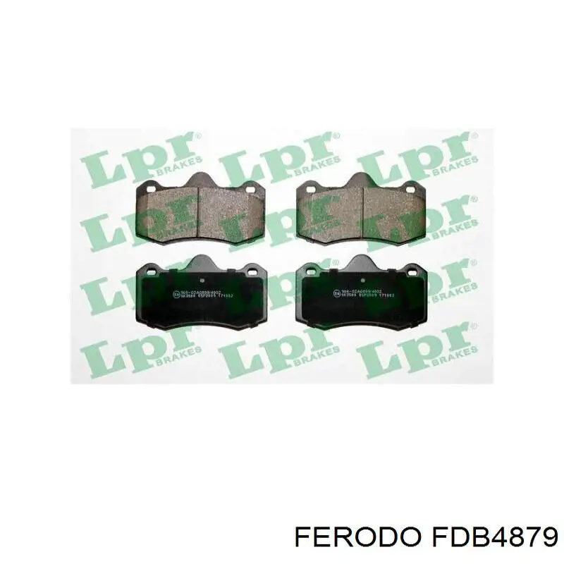 Колодки Ferodo FDB4879 цена, от 34.33 USD