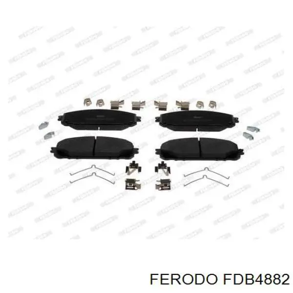 Колодки Ferodo FDB4882 цена, от 52.92 USD