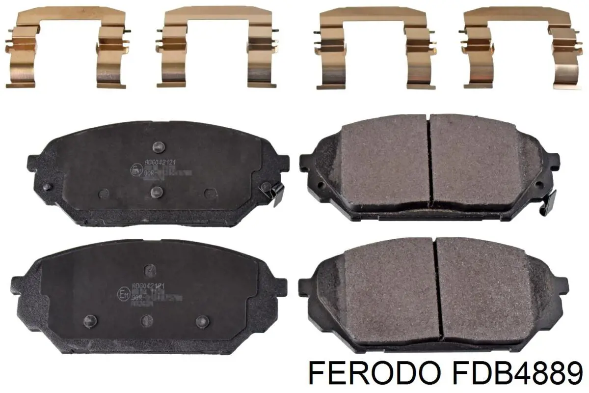 Колодки Ferodo FDB4889 цена, от 48.54 USD