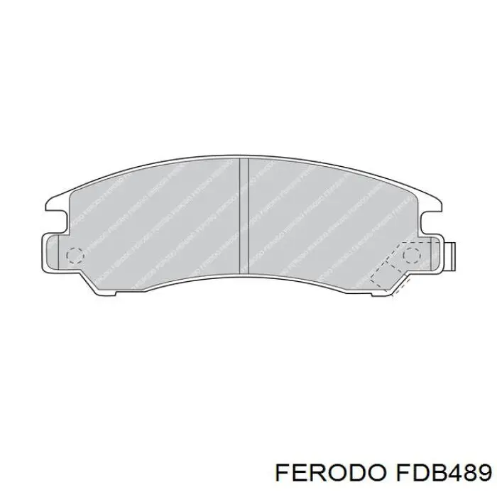 Тормозные колодки ABS 366111