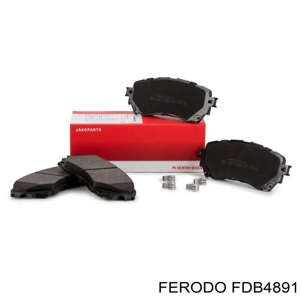 FDB4891 Ferodo Колодки передние