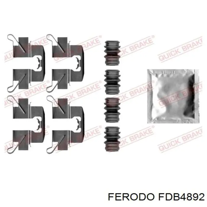 Задние дисковые колодки Ferodo FDB4892