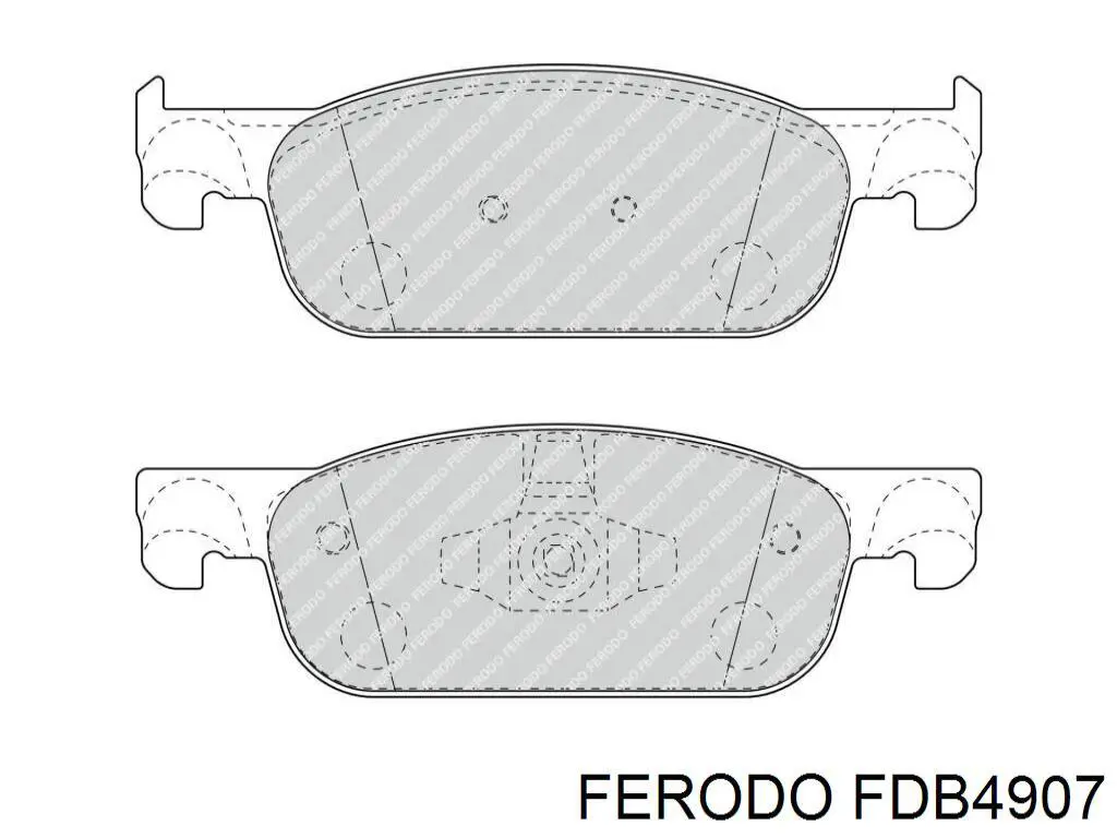 Колодки Ferodo FDB4907 цена, от 27.02 USD