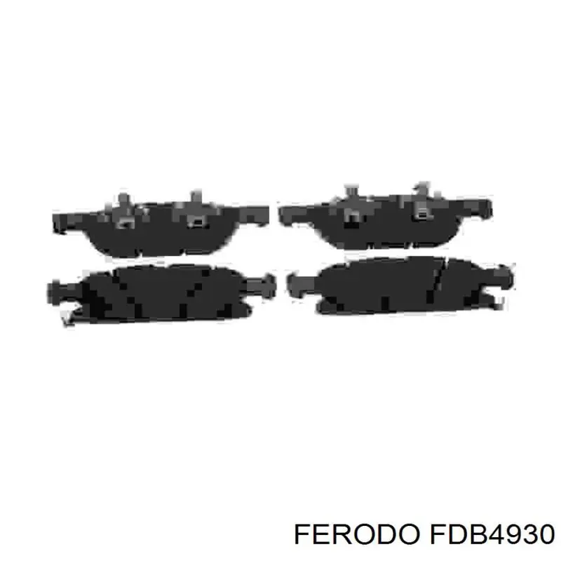 FDB4930 Ferodo sapatas do freio dianteiras de disco
