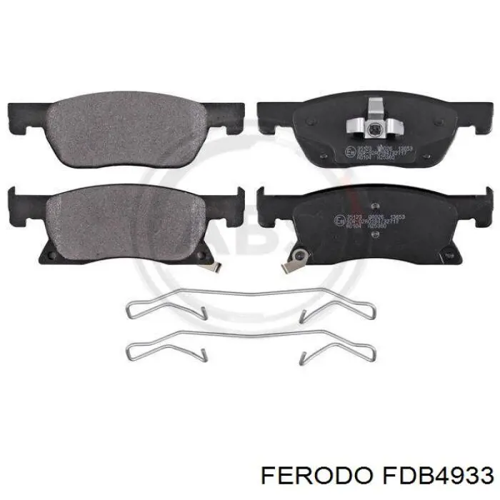 FDB4933 Ferodo Колодки передние