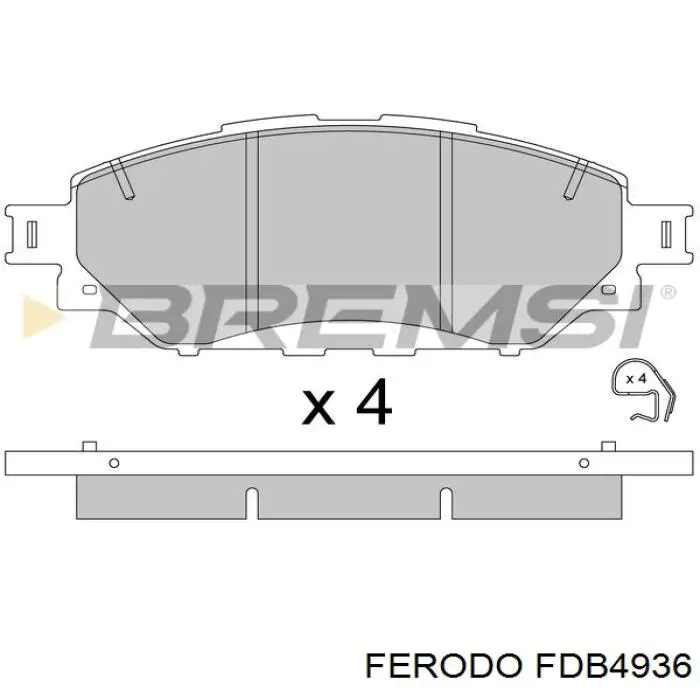 573788J Jurid/Bendix Колодки передние