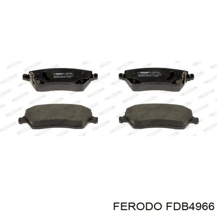 Колодки Ferodo FDB4966 цена, от 31.18 USD