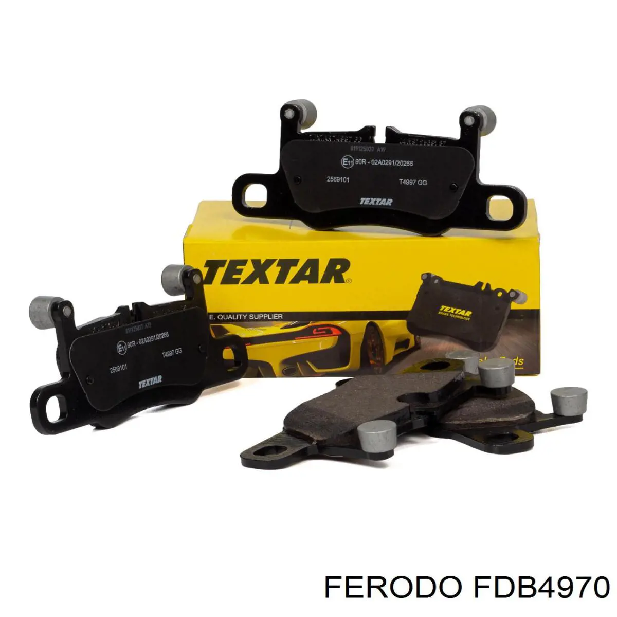 Колодки дисковые  Ferodo FDB4970 цена, от 63.28 USD