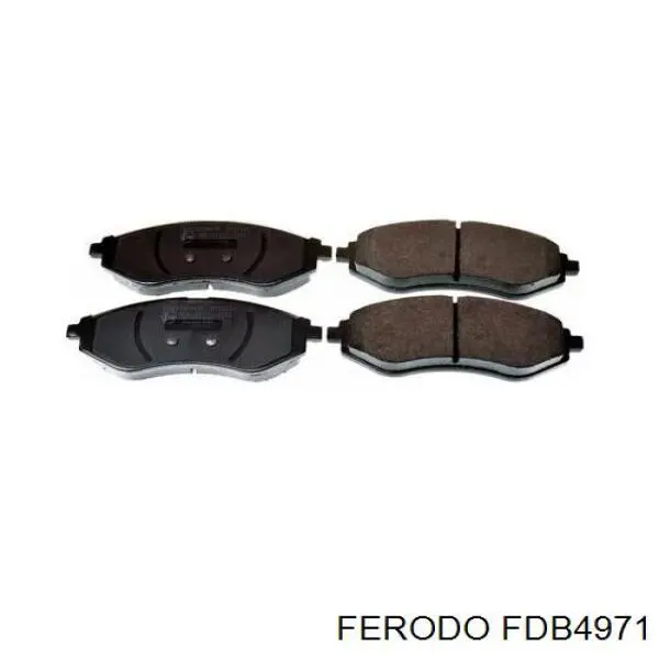 Колодки Ferodo FDB4971 цена, от 32.12 USD