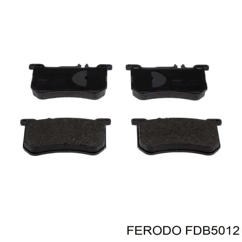 Передние тормозные колодки FDB5012 Ferodo