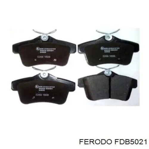 Колодки дисковые  Ferodo FDB5021 цена, от 72.74 USD