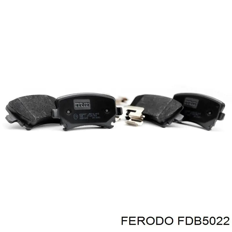 Pastillas de freno delanteras FDB5022 Ferodo