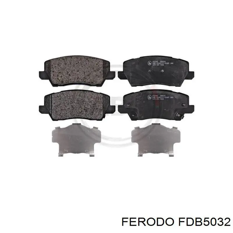 Тормозные колодки Ferodo FDB5032