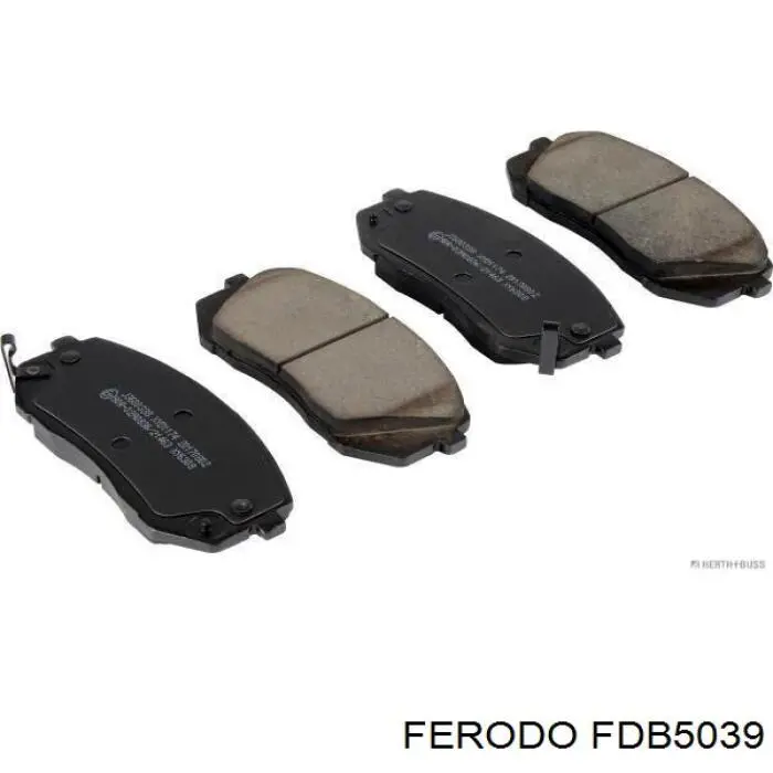 Колодки Ferodo FDB5039 цена, от 45.44 USD