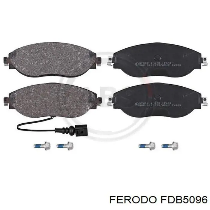 Pastillas de freno delanteras FDB5096 Ferodo