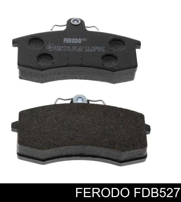 FDB527 Ferodo передние тормозные колодки