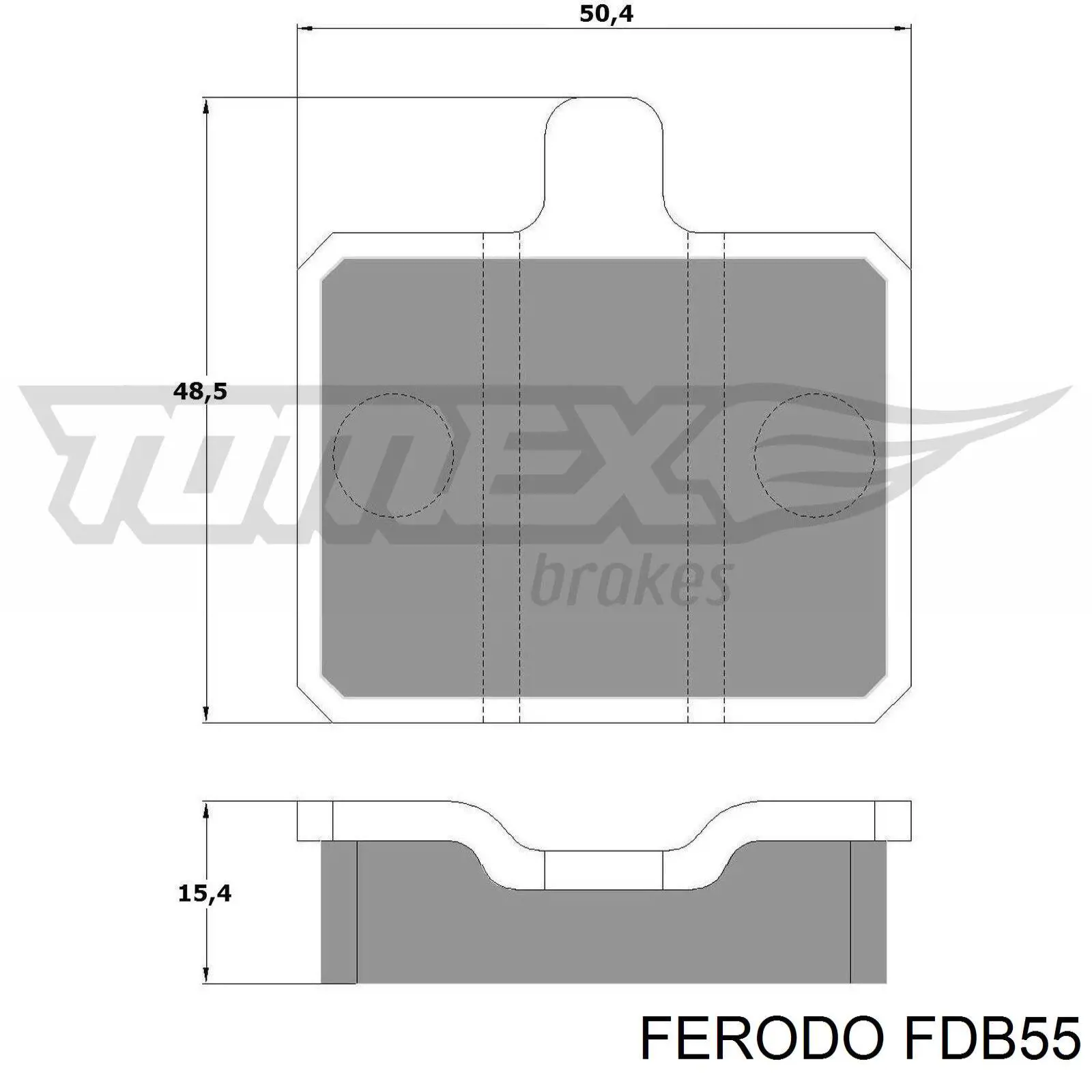 Колодки Ferodo FDB55 цена, от 12.67 USD