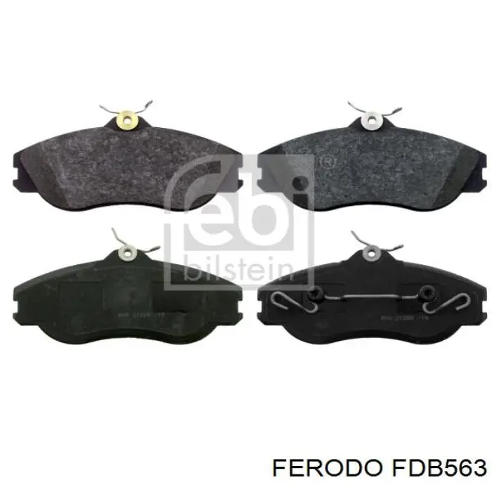 Колодки Ferodo FDB563 цена, от 46.56 USD