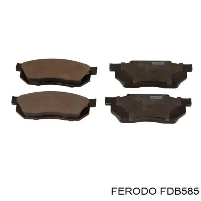 Колодки Ferodo FDB585 цена, от 14.31 USD