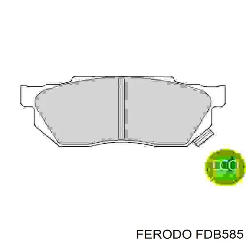 FDB585 Ferodo передние тормозные колодки