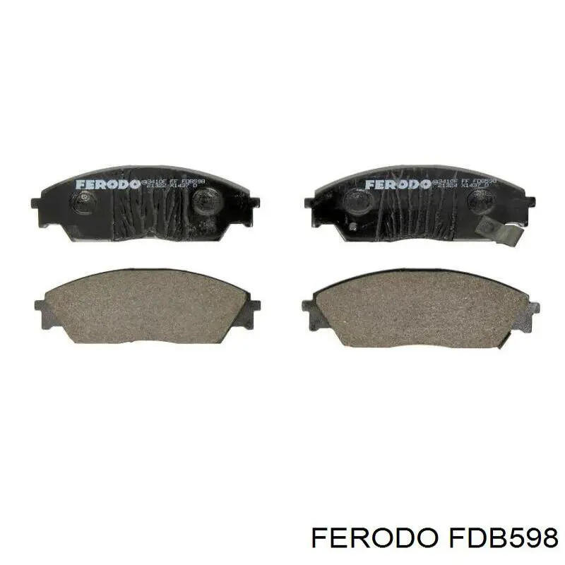 Колодки Ferodo FDB598 цена, от 18.92 USD