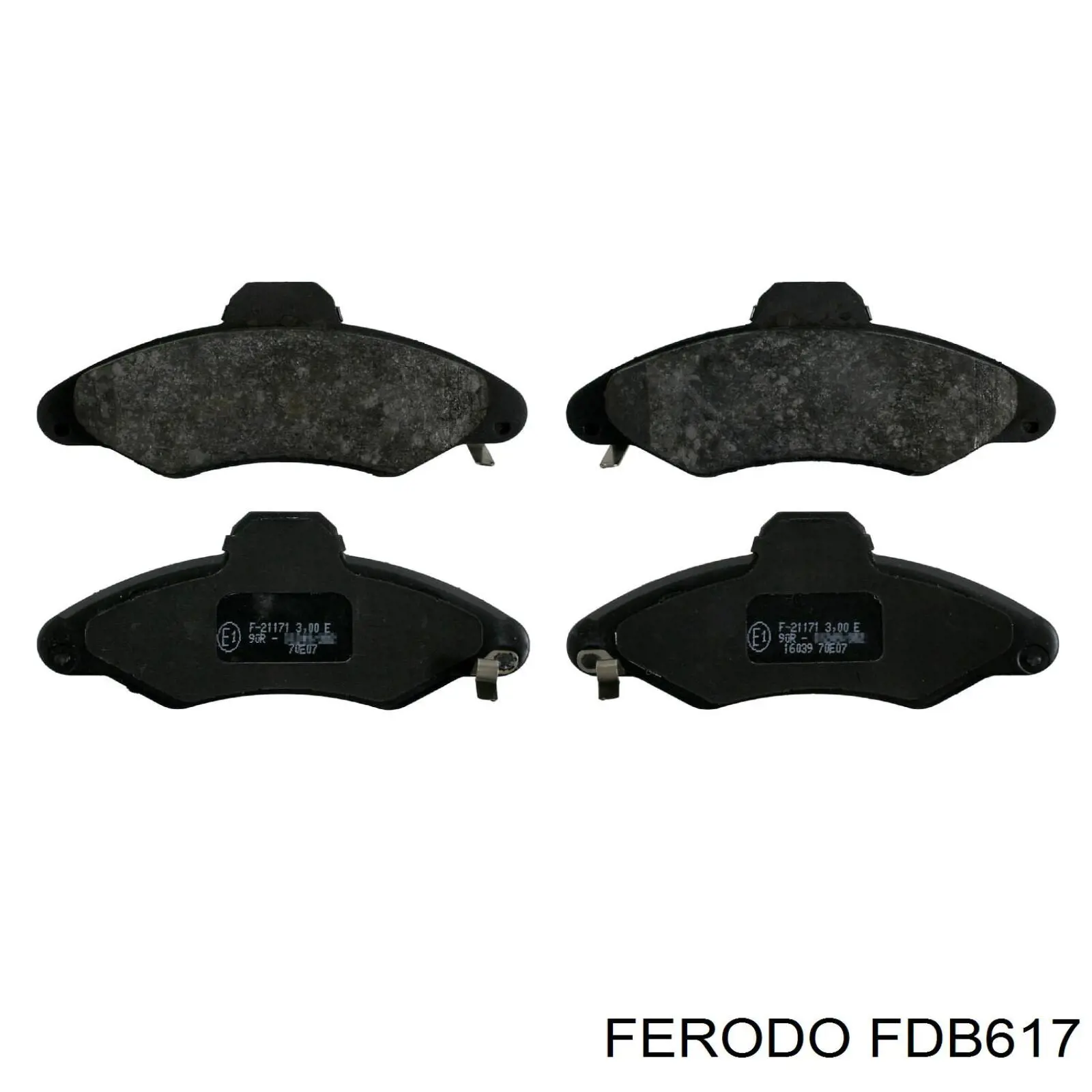 Колодки Ferodo FDB617 цена, от 13.54 USD