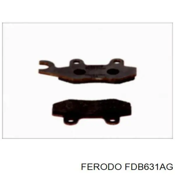 Передние тормозные колодки 07YA2206 Brembo