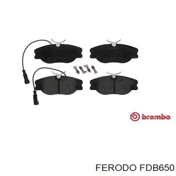 FDB650 Ferodo Колодки передние