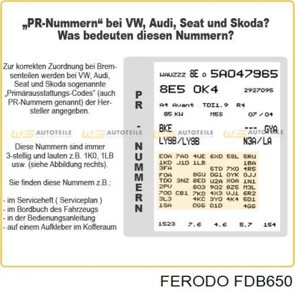 Колодки Ferodo FDB650 цена, от 23.85 USD