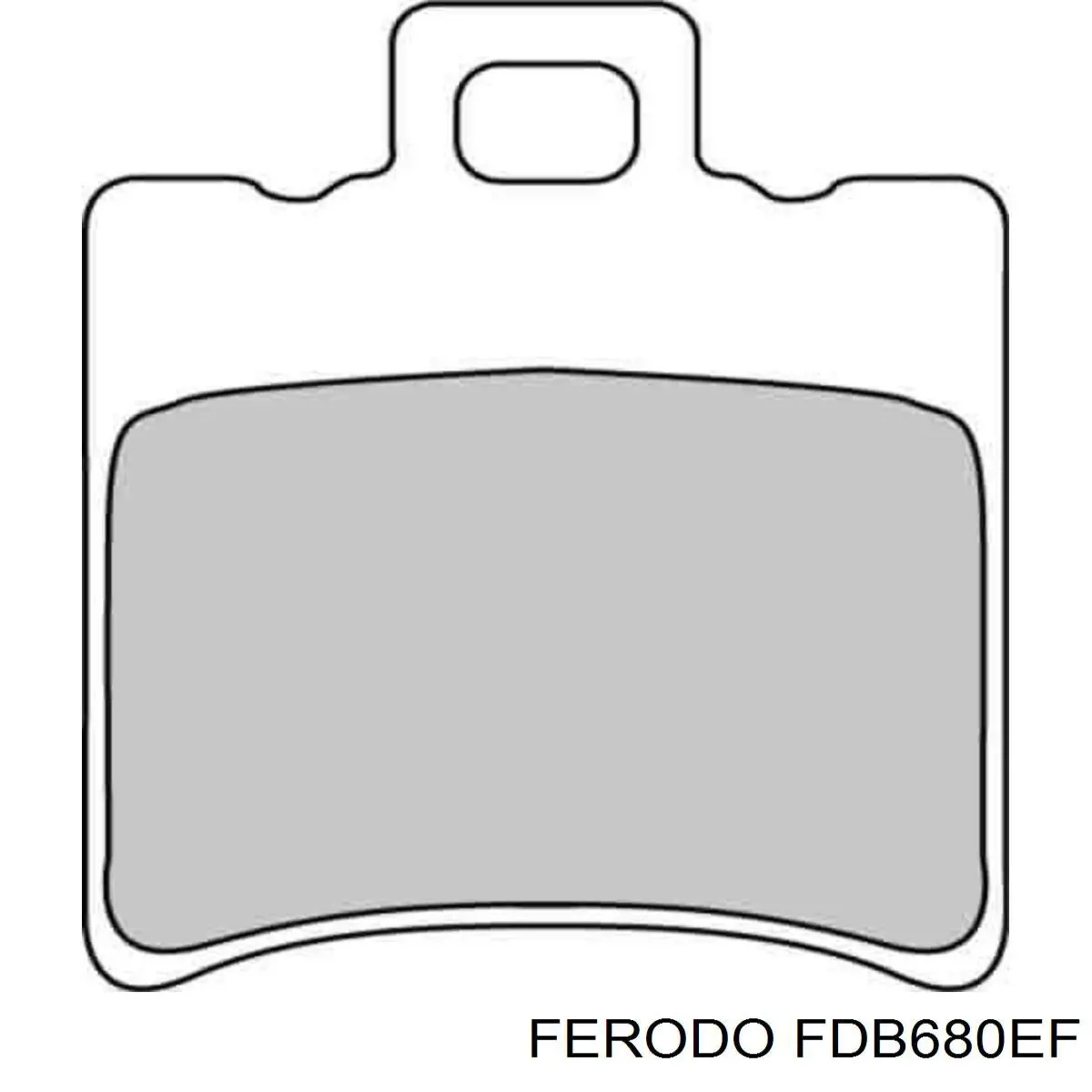  FDB680EF Ferodo