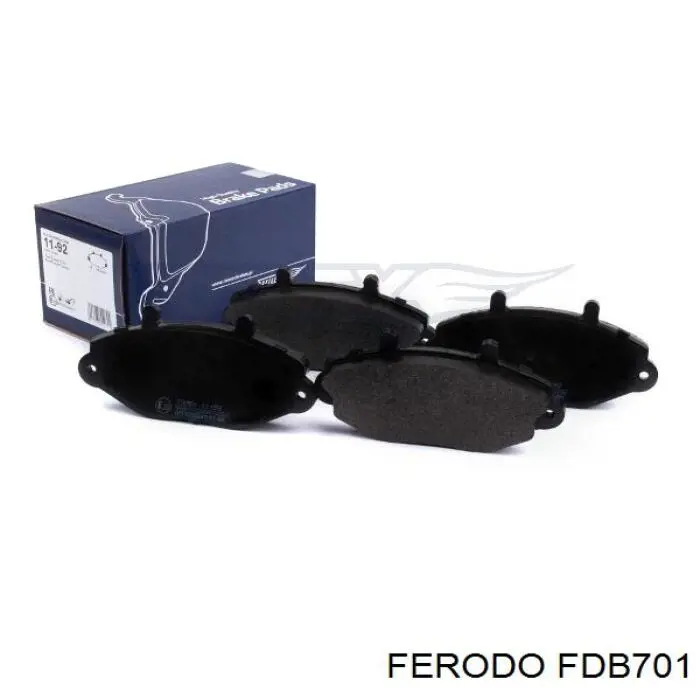 Колодки Ferodo FDB701 цена, от 16.79 USD