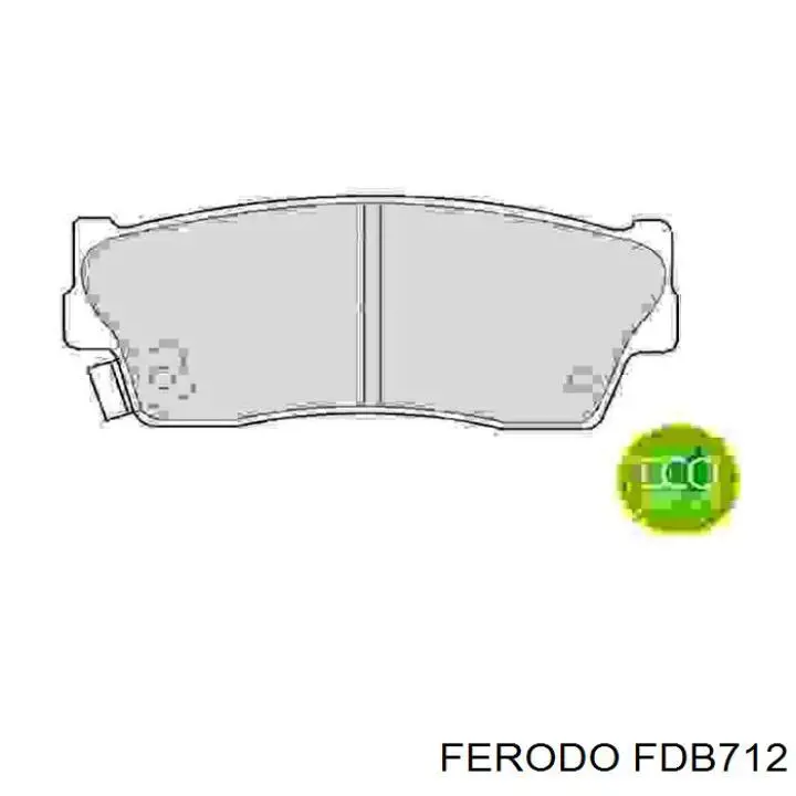 Купить FDB712 Ferodo Колодки тормозные