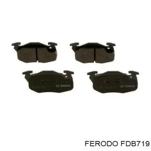 Купить FDB719 Ferodo Колодки тормозные