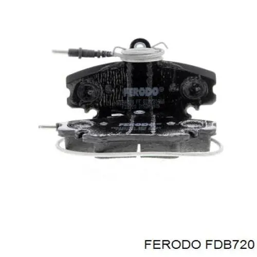 Передние тормозные колодки FDB720 Ferodo