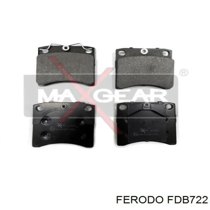 Колодки Ferodo FDB722 цена, от 17.20 USD