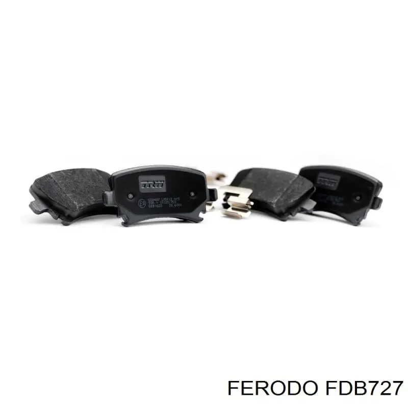 FDB727 Ferodo Колодки передние