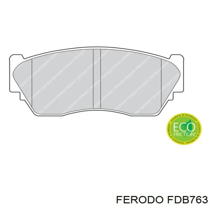 Колодки Ferodo FDB763 цена, от 15.23 USD