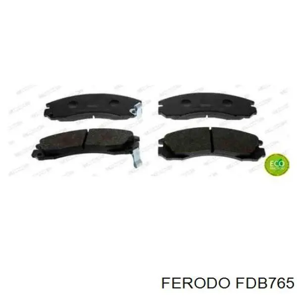 FDB765 Ferodo колодки тормозные передние дисковые