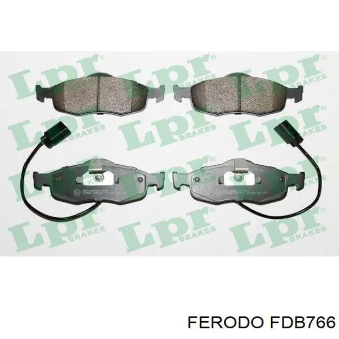 Тормозные колодки Ferodo FDB766